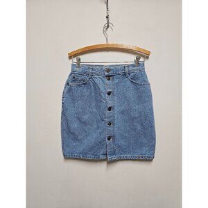 Vintage Denim Skirt Womens Vivaldi